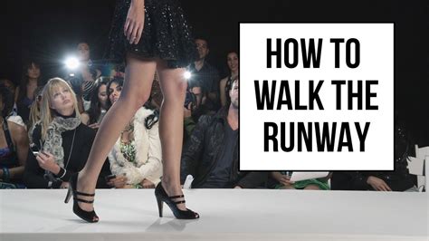 what do models walk on.